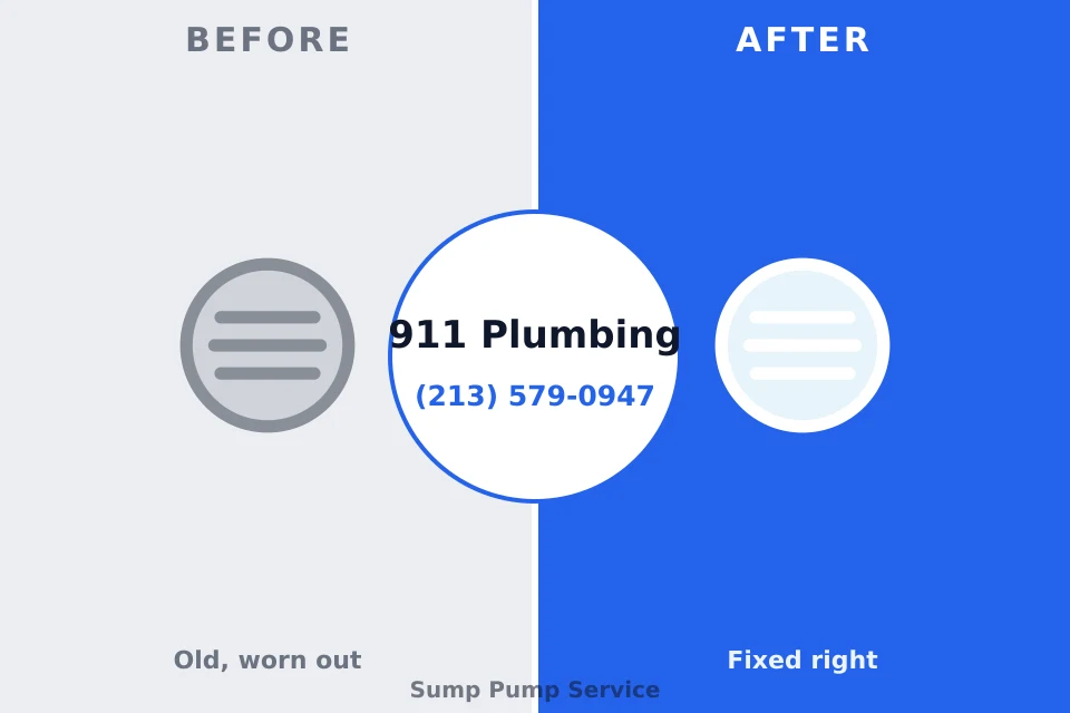 Before and after: plumbing repair Arcade, GA